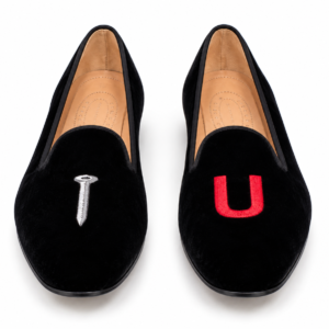 Bespoke Embroidered Slippers | Handmade Leather Loafers