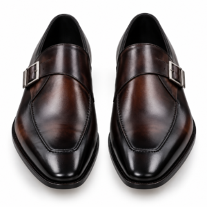 Handmade Monk Strap Dress Shoes for Men | Premium Leather Formal Shoes
