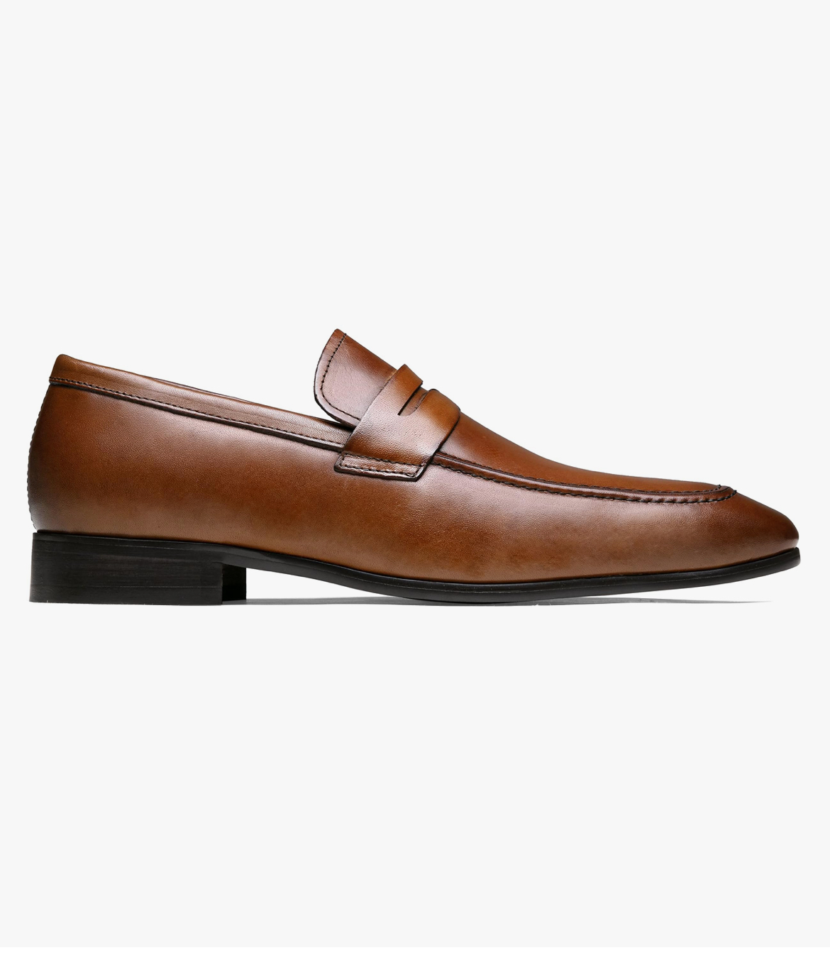 Brown Penny Loafers for Men | Handmade Genuine Leather Slip-On Dress Shoes | Classic Formal Footwear - Image 3