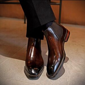Handmade Chelsea Boots for Men | Premium Leather Ankle Dress Boots