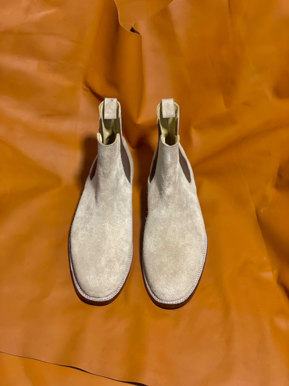 Handcrafted Suede Chelsea Boots | Customizable Made-to-Order Men's Leather Boots