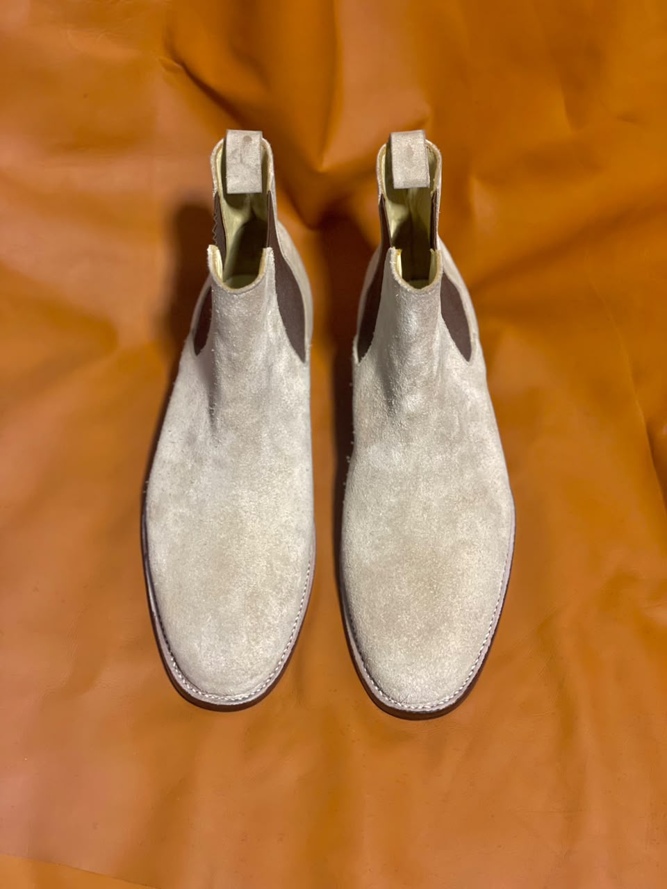 Handcrafted Suede Chelsea Boots | Customizable Made-to-Order Men's Leather Boots - Image 13