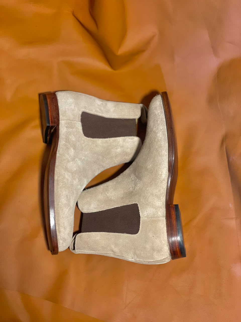 Handcrafted Suede Chelsea Boots | Customizable Made-to-Order Men's Leather Boots - Image 5