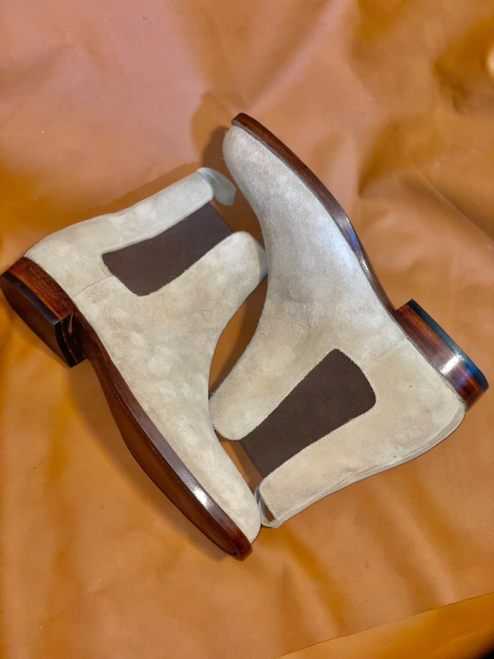 Handcrafted Suede Chelsea Boots | Customizable Made-to-Order Men's Leather Boots - Image 2