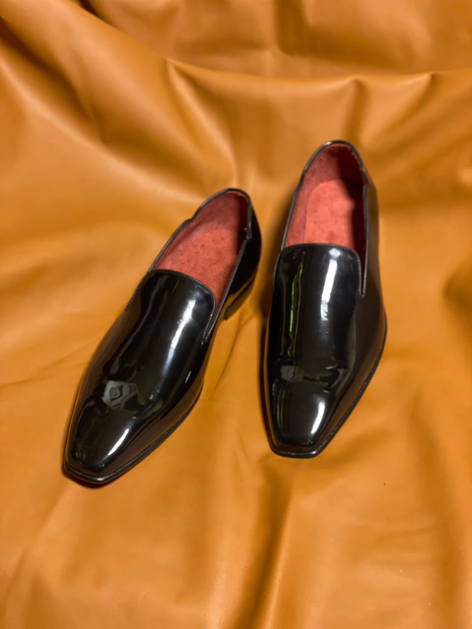 Classic Black Leather Red Bottom Loafers | Handcrafted by Artisanwalks - Image 7
