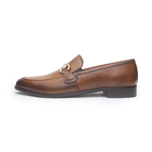 Bespoke Brown Leather Loafers for Men – Handmade Custom Dress Shoes - Image 4